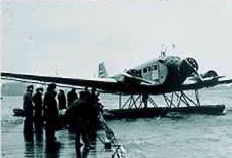 A Junkers 52 at Katajanokka Airport