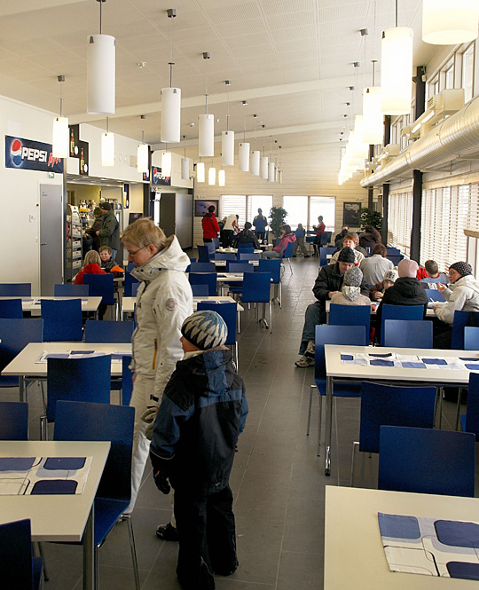 Lake terminal interior
