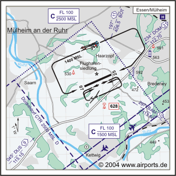 Essen M&uuml;lheim Airport
