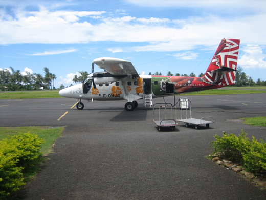 
Air Moorea aircraft at Moorea Airport
